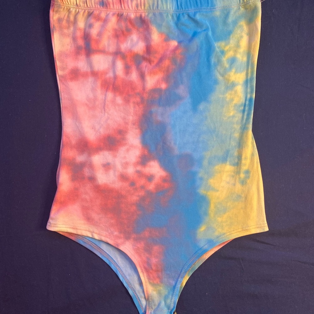 TieDye Tubetop Bodysuit